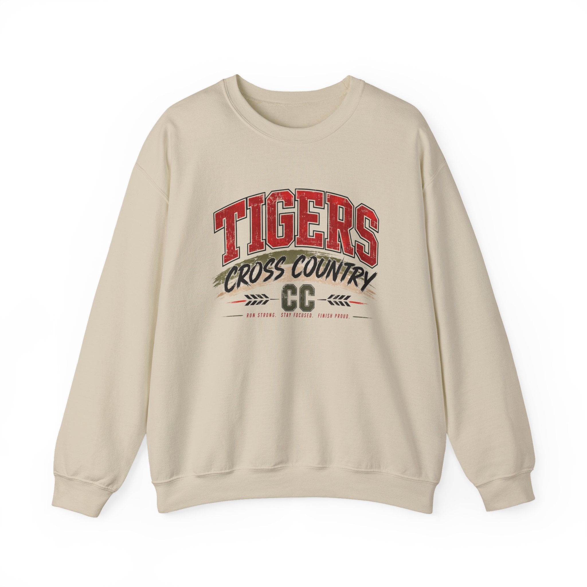 Tigers Cross Country Crewneck Sweatshirt