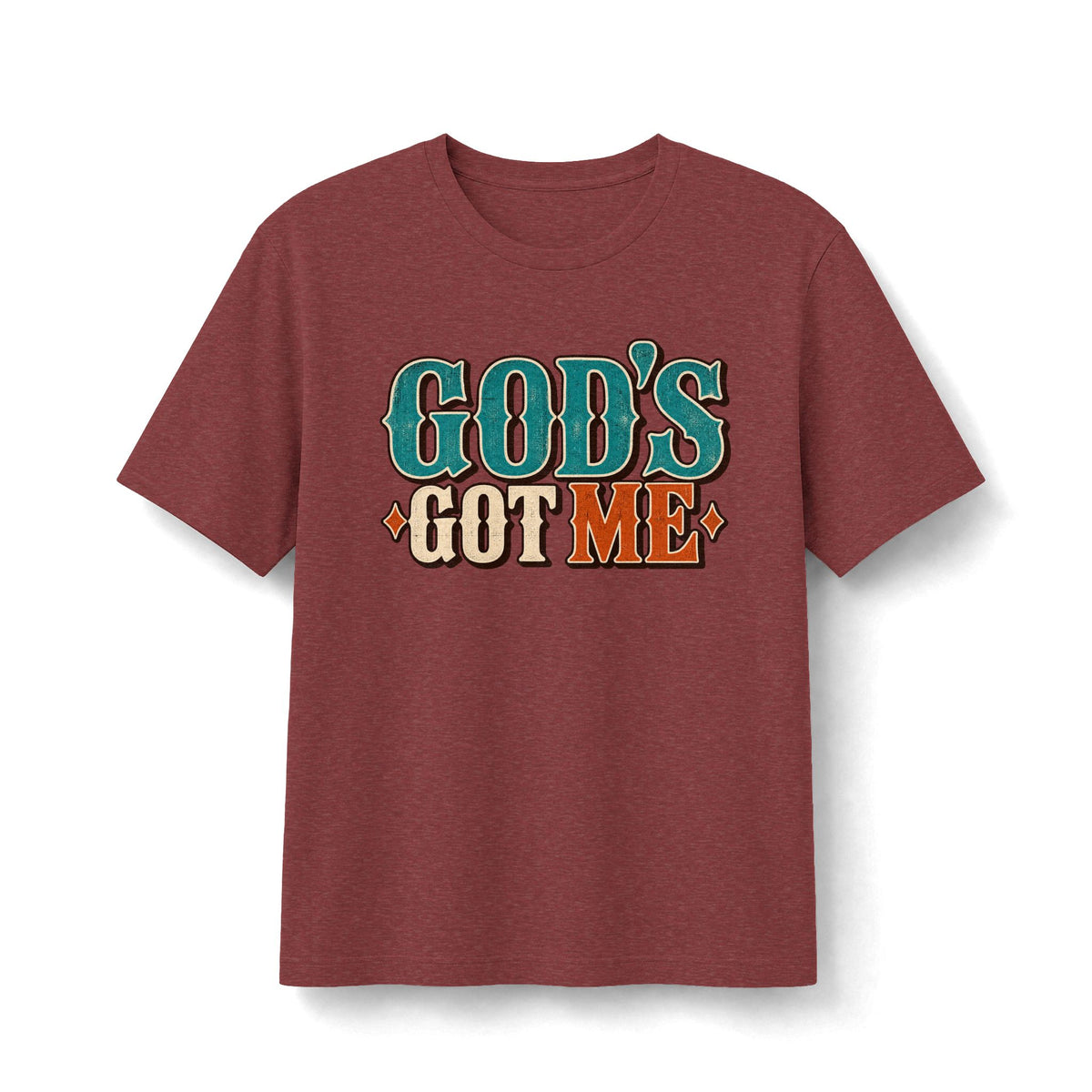 God's Got Me Retro Christian T-Shirt