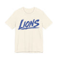 Lions Brush Script Unisex Tee