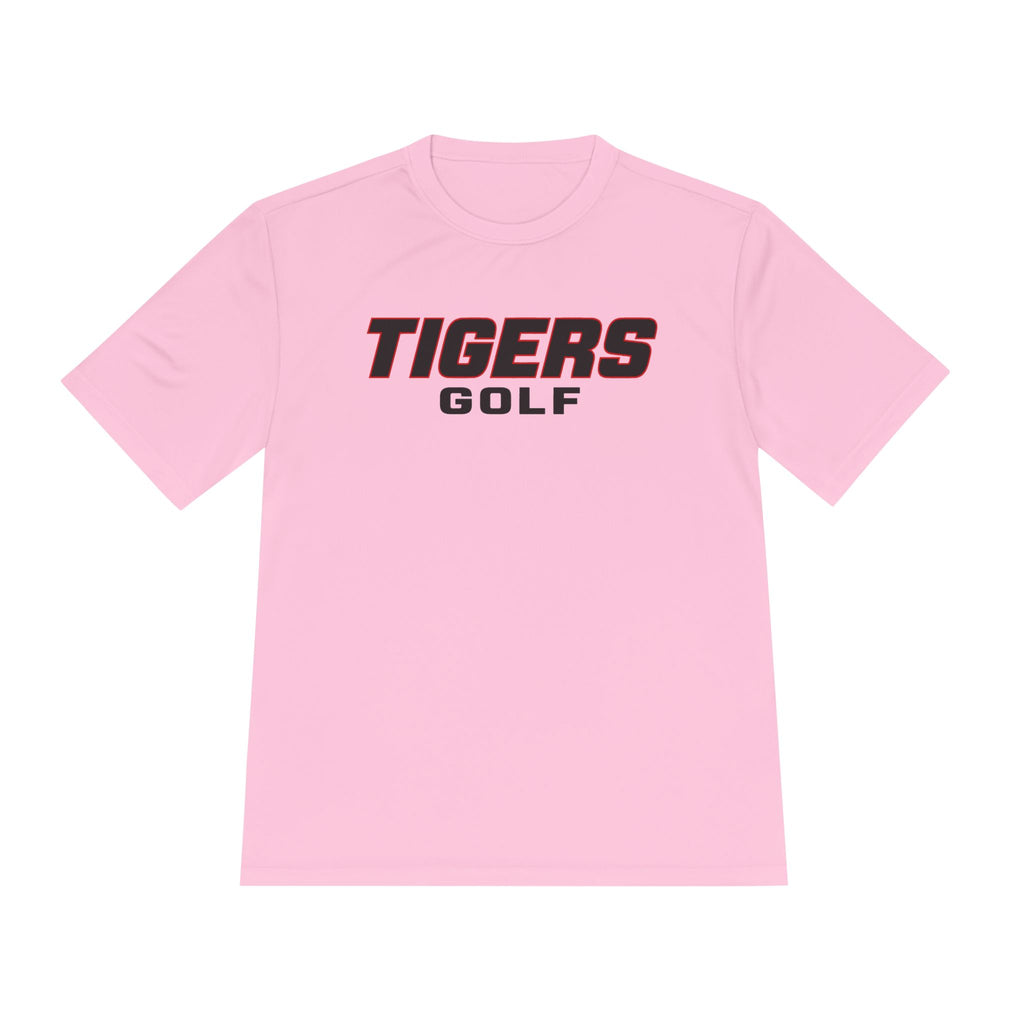 Tigers Golf Bold Sport-Tek Performance Tee