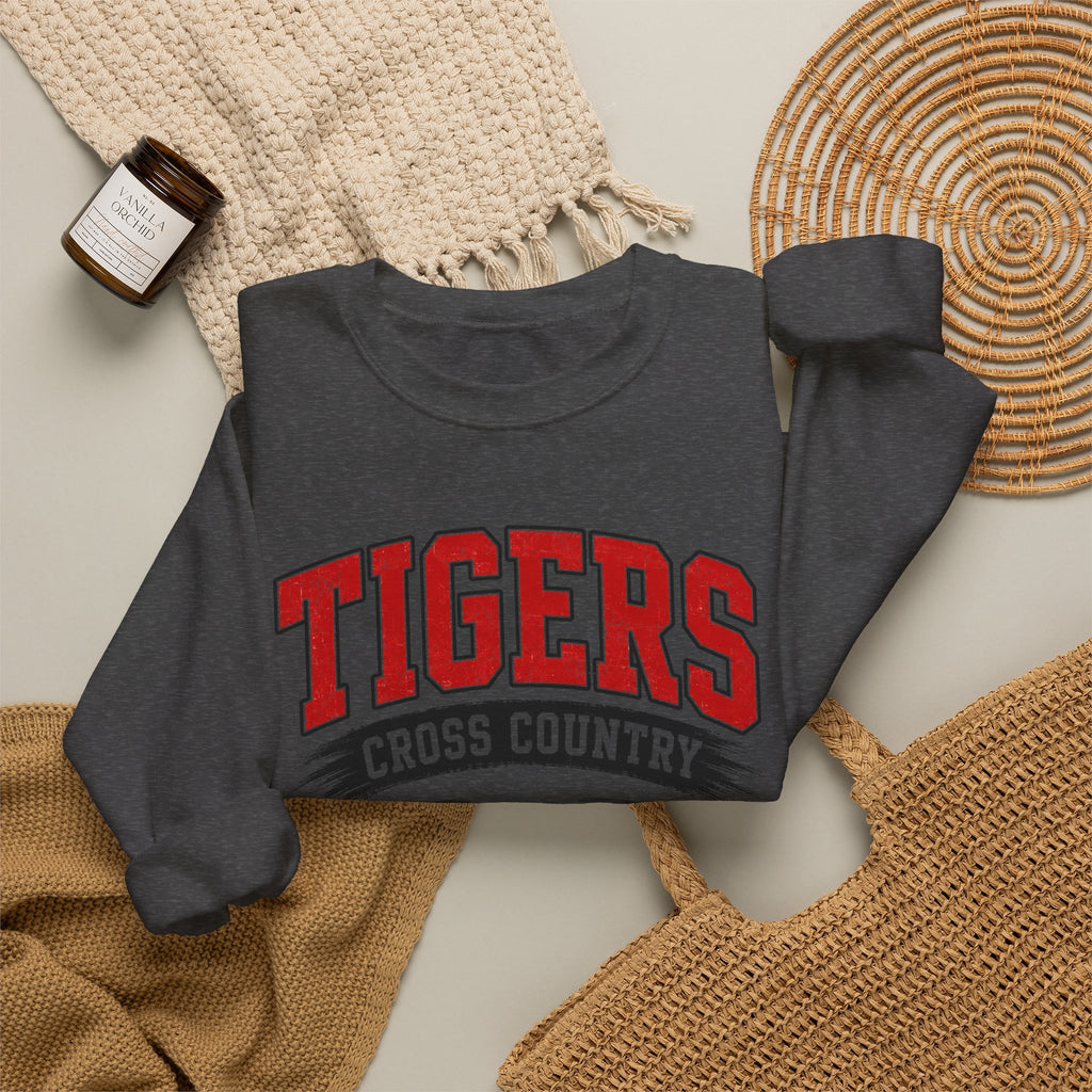 TIGERS Cross Country Crewneck Sweatshirt