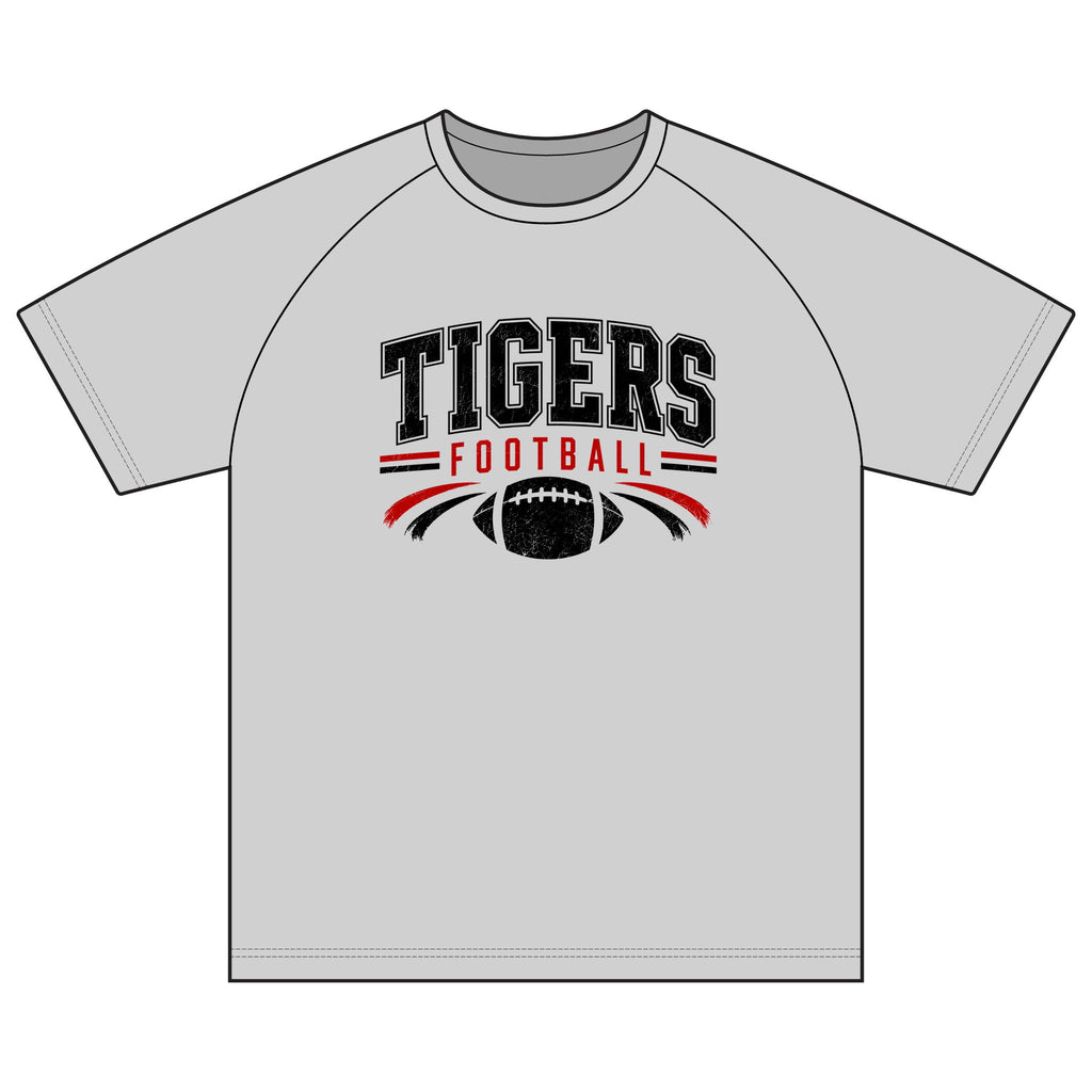 Tigers Football Performance Digi Camo Tee