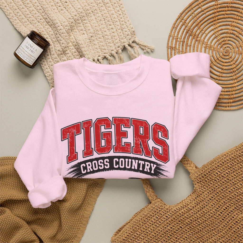 TIGERS Cross Country Crewneck Sweatshirt