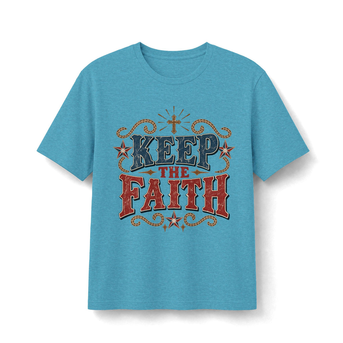 Keep The Faith Retro Christian T-Shirt