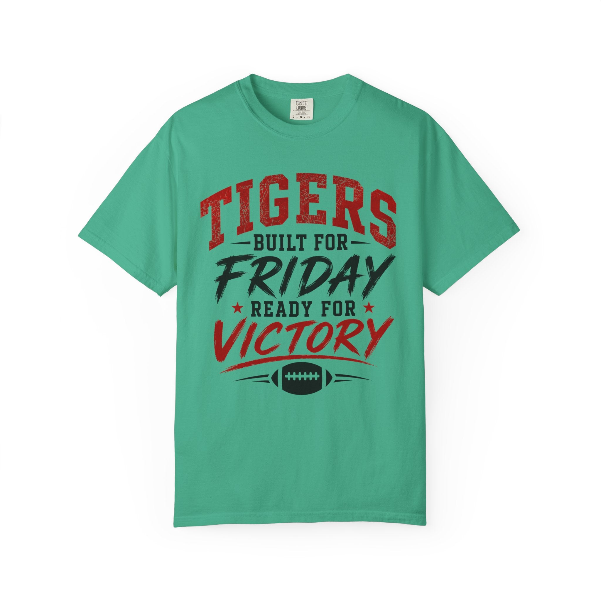 Tigers Built for Friday Football T-Shirt — Ready for Victory