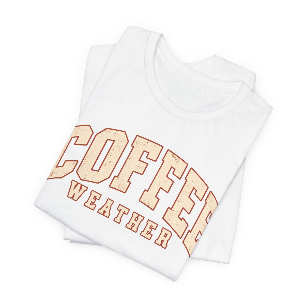Coffee Weather T-Shirt - Vintage Collegiate Fall Graphic Tee