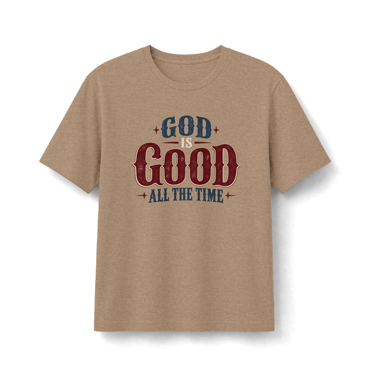 God Is Good All the Time Retro Faith Tee