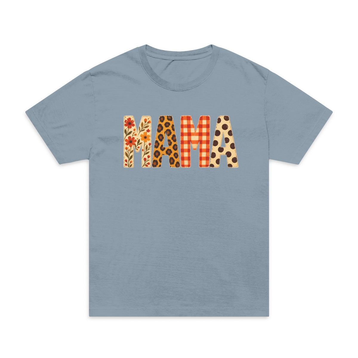 Fall Pattern MAMA Oversized T-Shirt