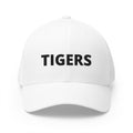 TIGERS Embroidered Flexfit Hat - Black Stitching
