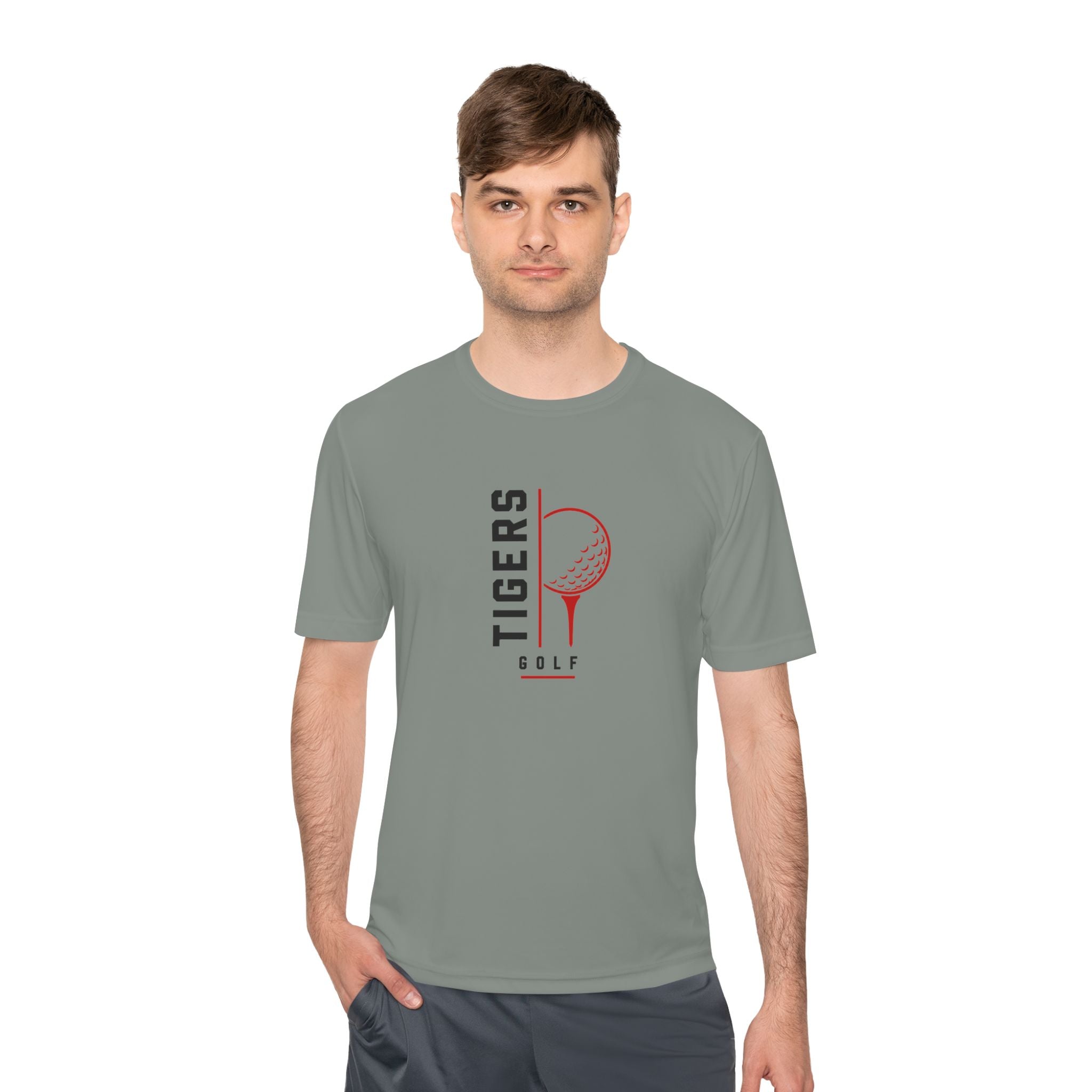 Tigers Tee Time Performance Shirt - Sport-Tek Moisture-Wicking Tee