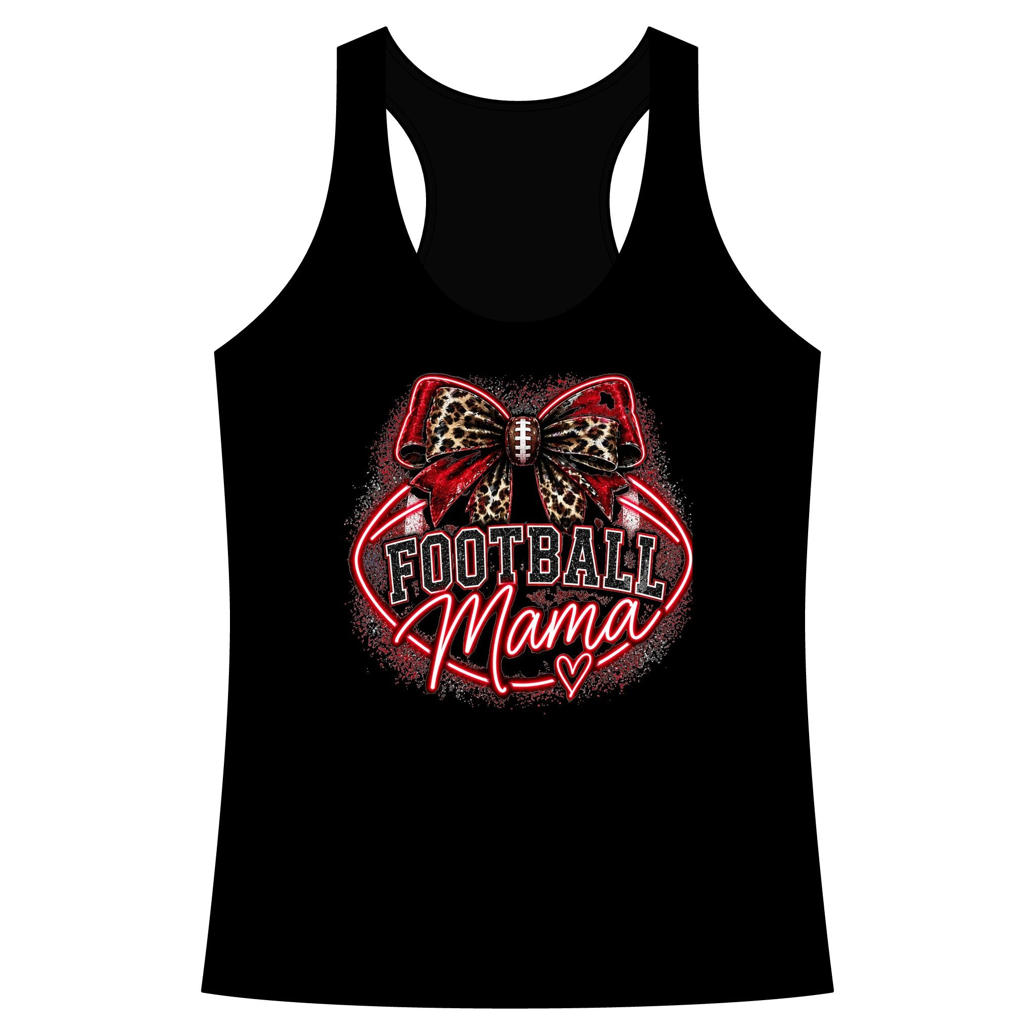 TIGERS Football Mama Racerback Tank