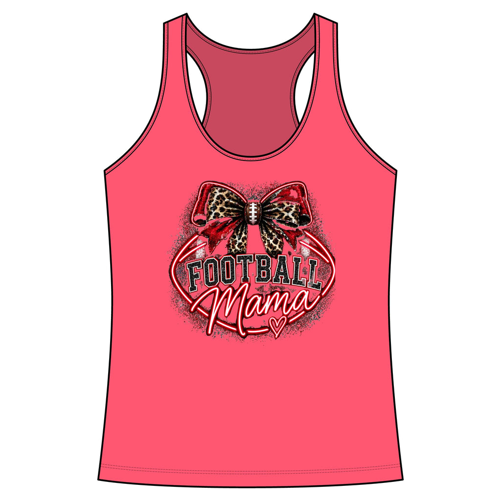 TIGERS Football Mama Racerback Tank