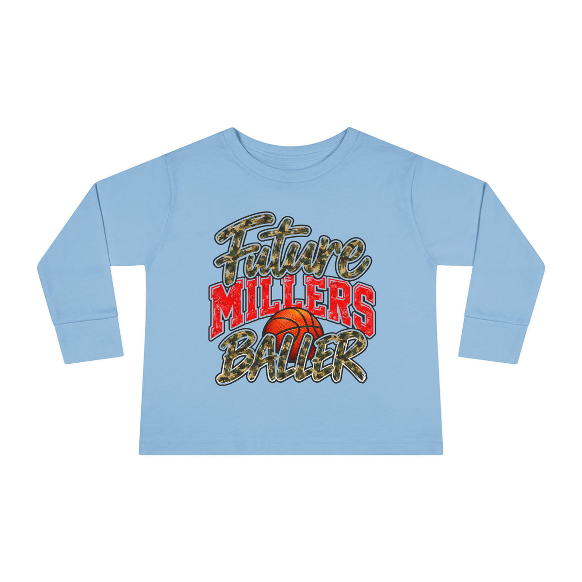 Future Millers Baller Toddler Long Sleeve Tee