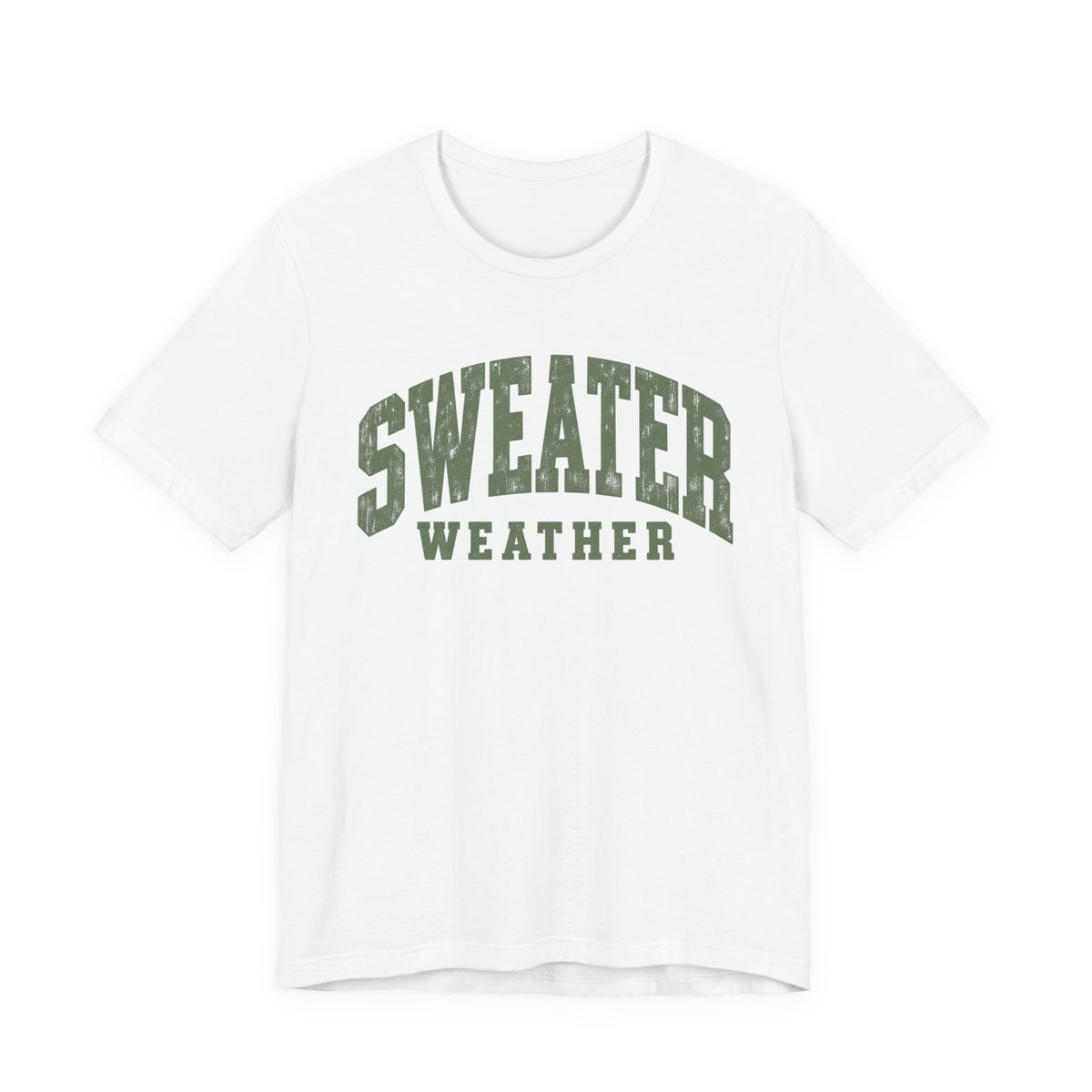 Sweater Weather T-Shirt - Vintage Collegiate Fall Tee