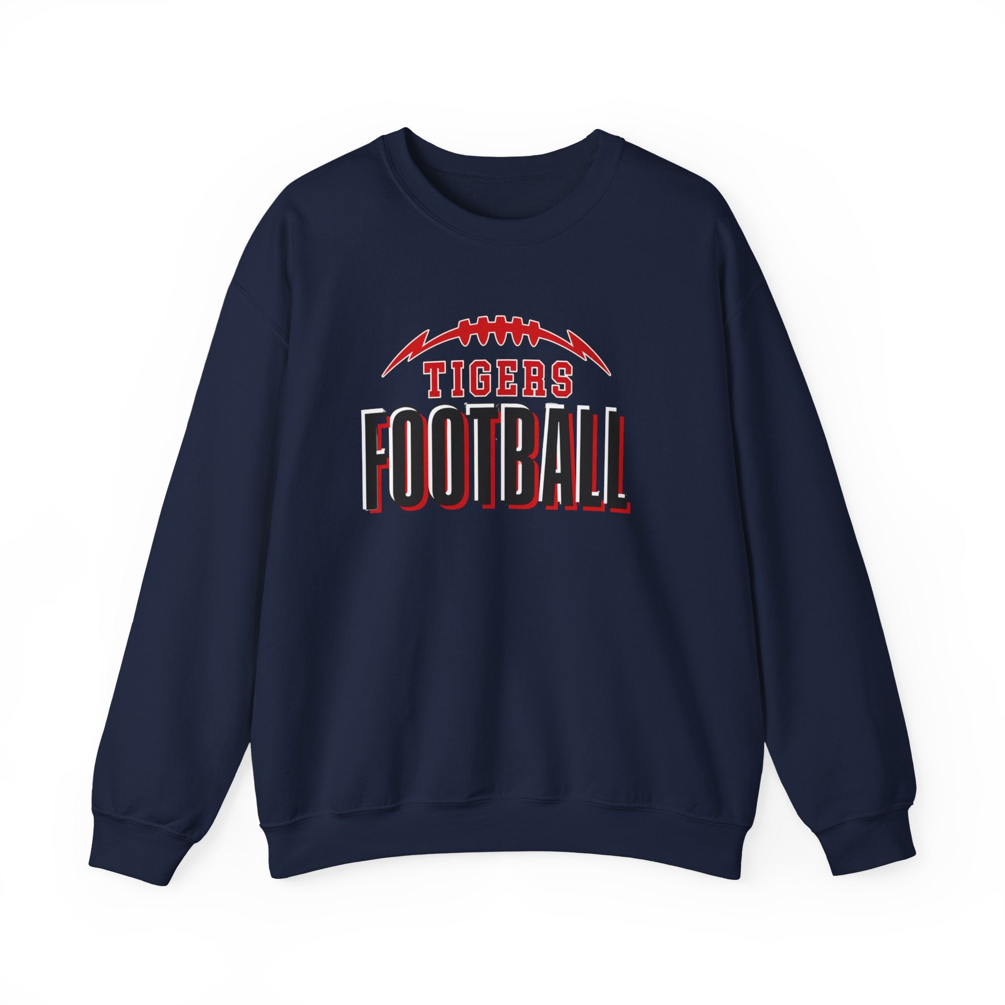 Tigers Gridiron Throwback Crewneck