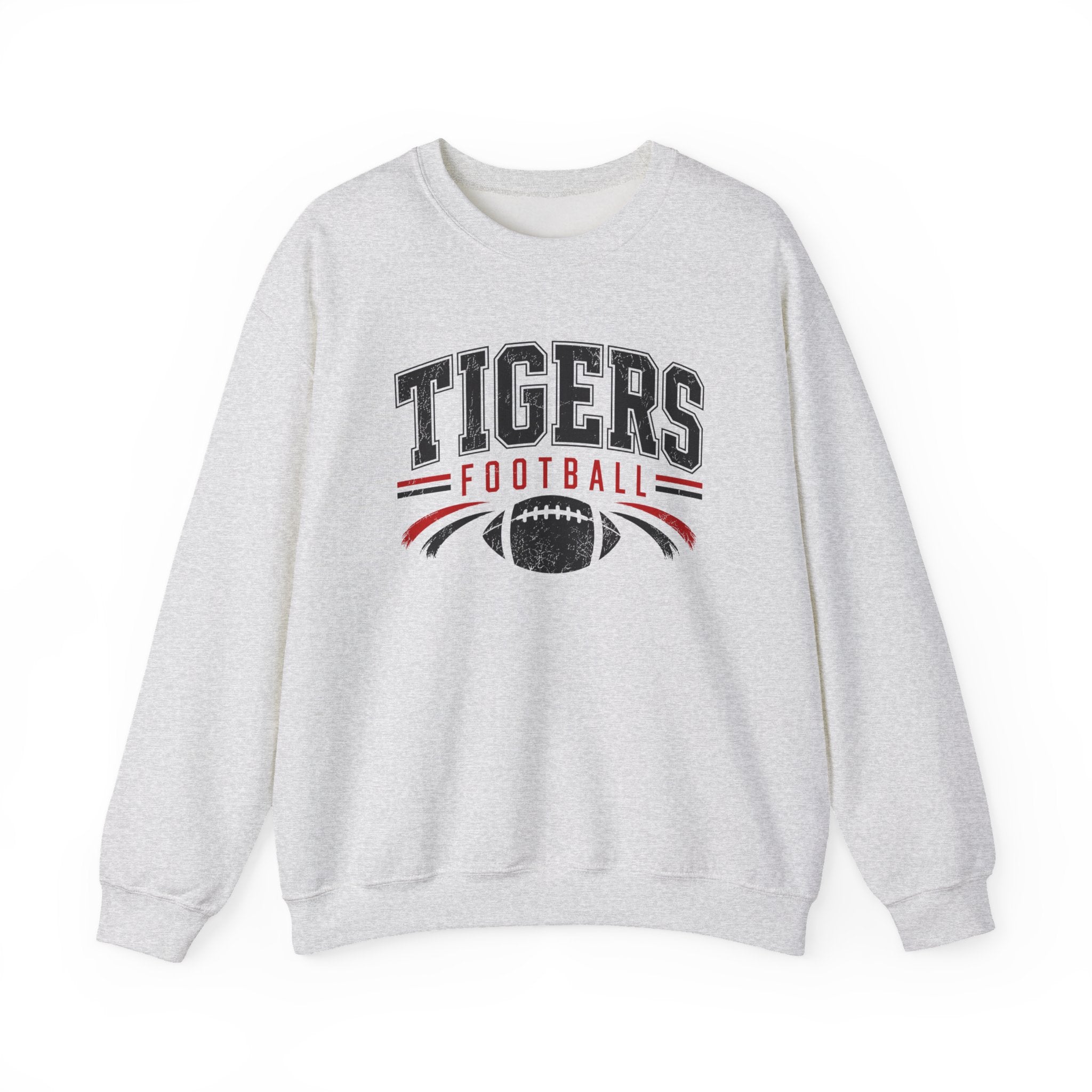 Tigers Football Vintage Logo Sweatshirt | Team Spirit Pullover