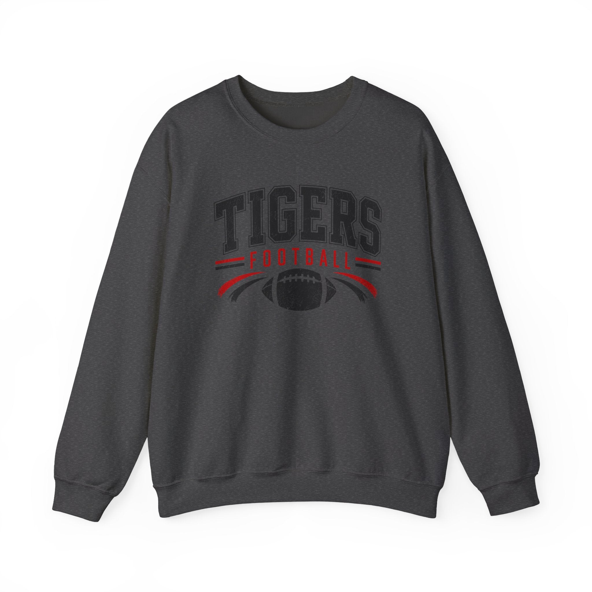 Tigers Football Vintage Logo Sweatshirt | Team Spirit Pullover