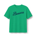 Beavers Script Tee - Vintage Script Collegiate Bella+Canvas CVC