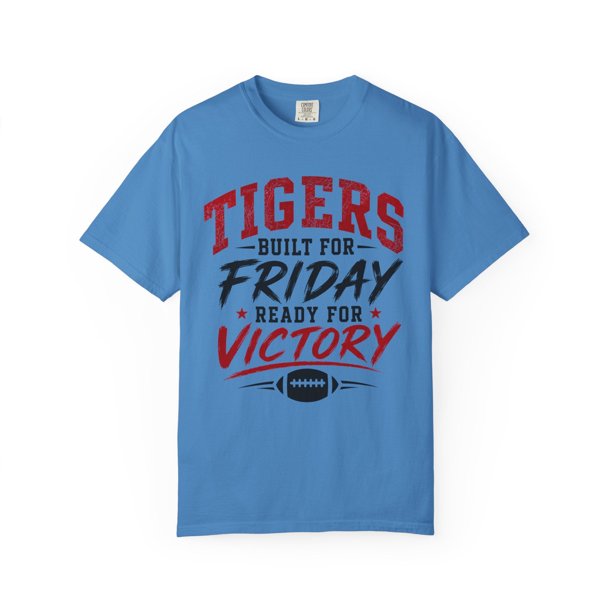 Tigers Built for Friday Football T-Shirt — Ready for Victory