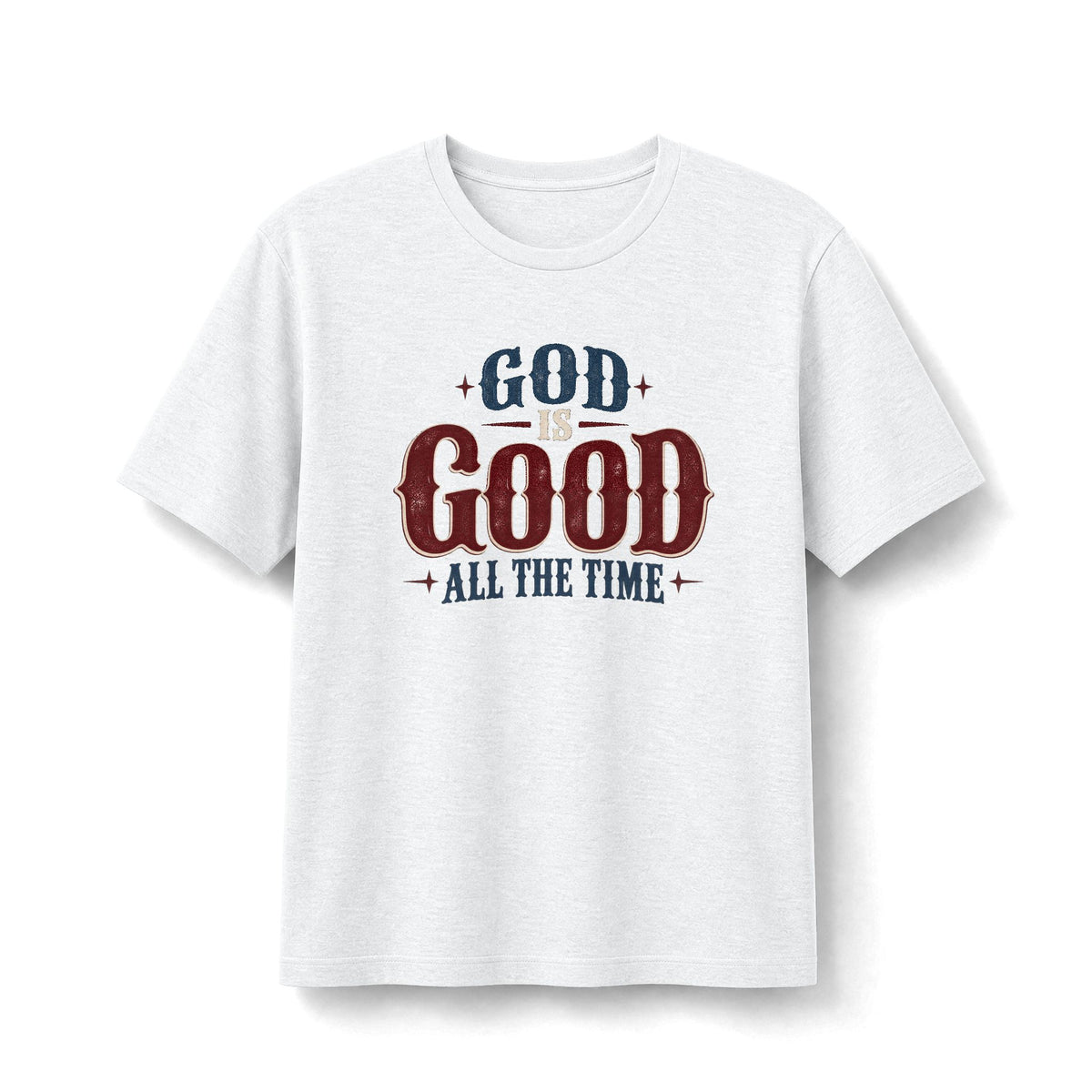 God Is Good All the Time Retro Faith Tee