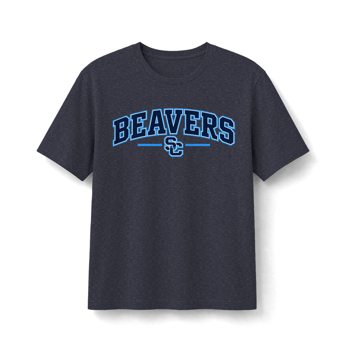 Beavers SC Logo Tee - Collegiate School Spirit Short Sleeve