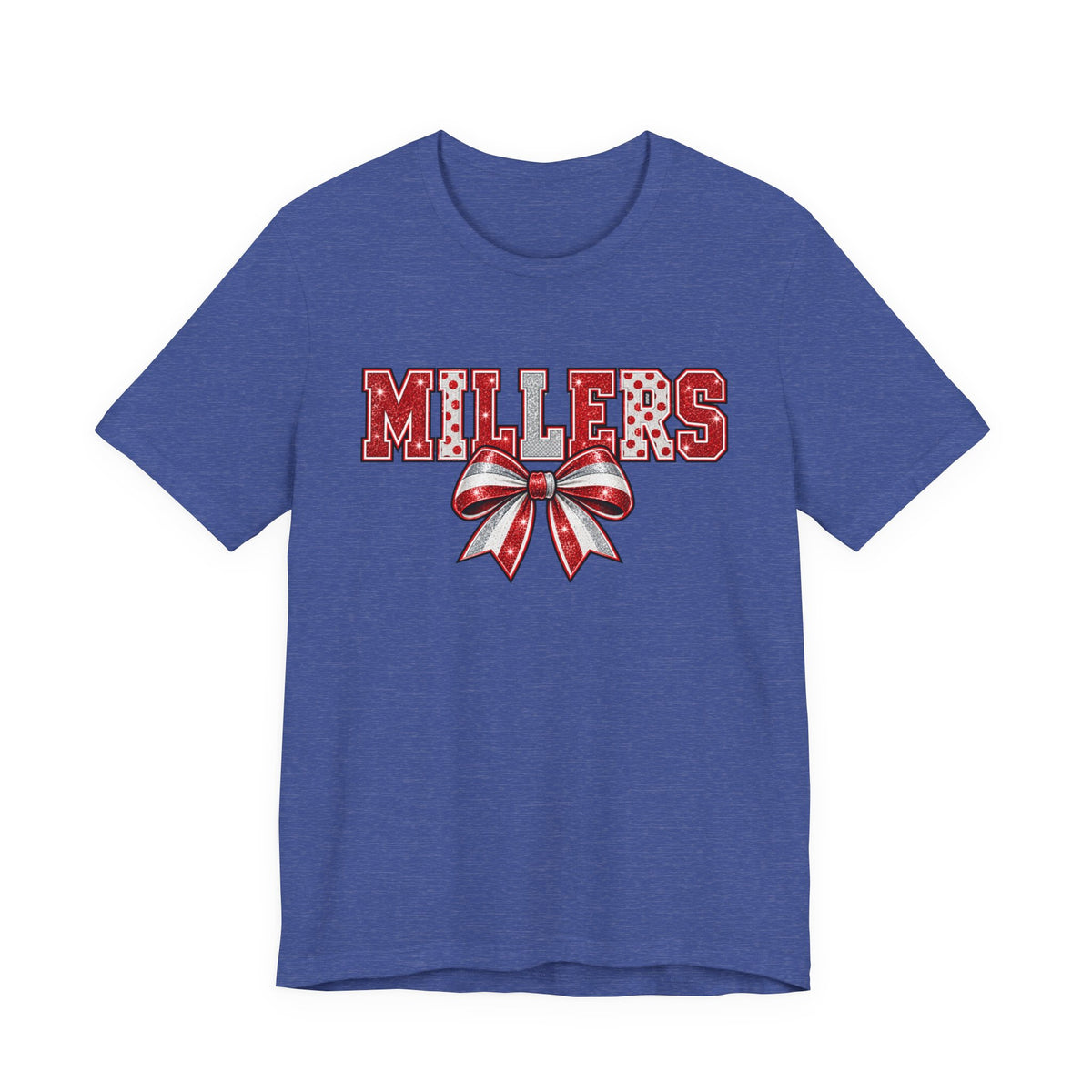 Millers Red & Silver Bow Unisex Tee