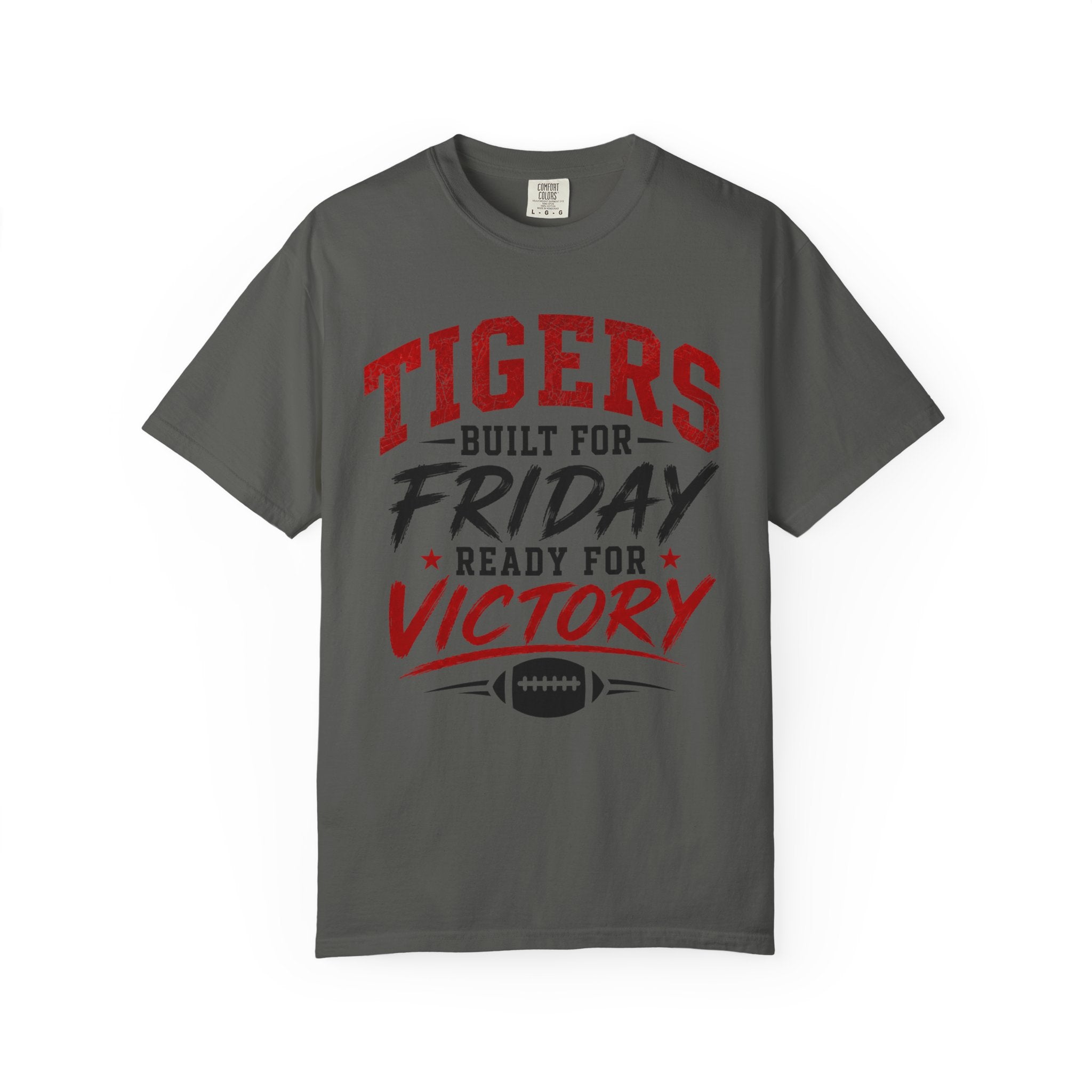 Tigers Built for Friday Football T-Shirt — Ready for Victory