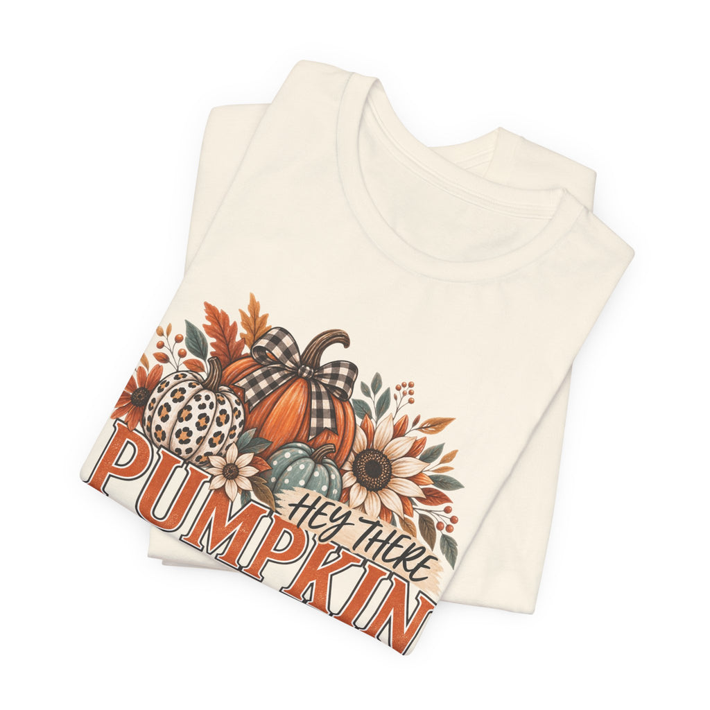 Hey There Pumpkin Leopard & Gingham Fall Tree