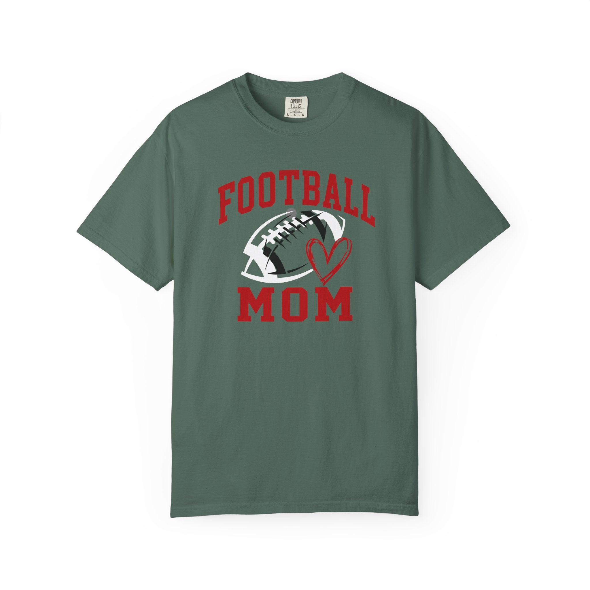 Football Mom Garment-Dyed T-Shirt