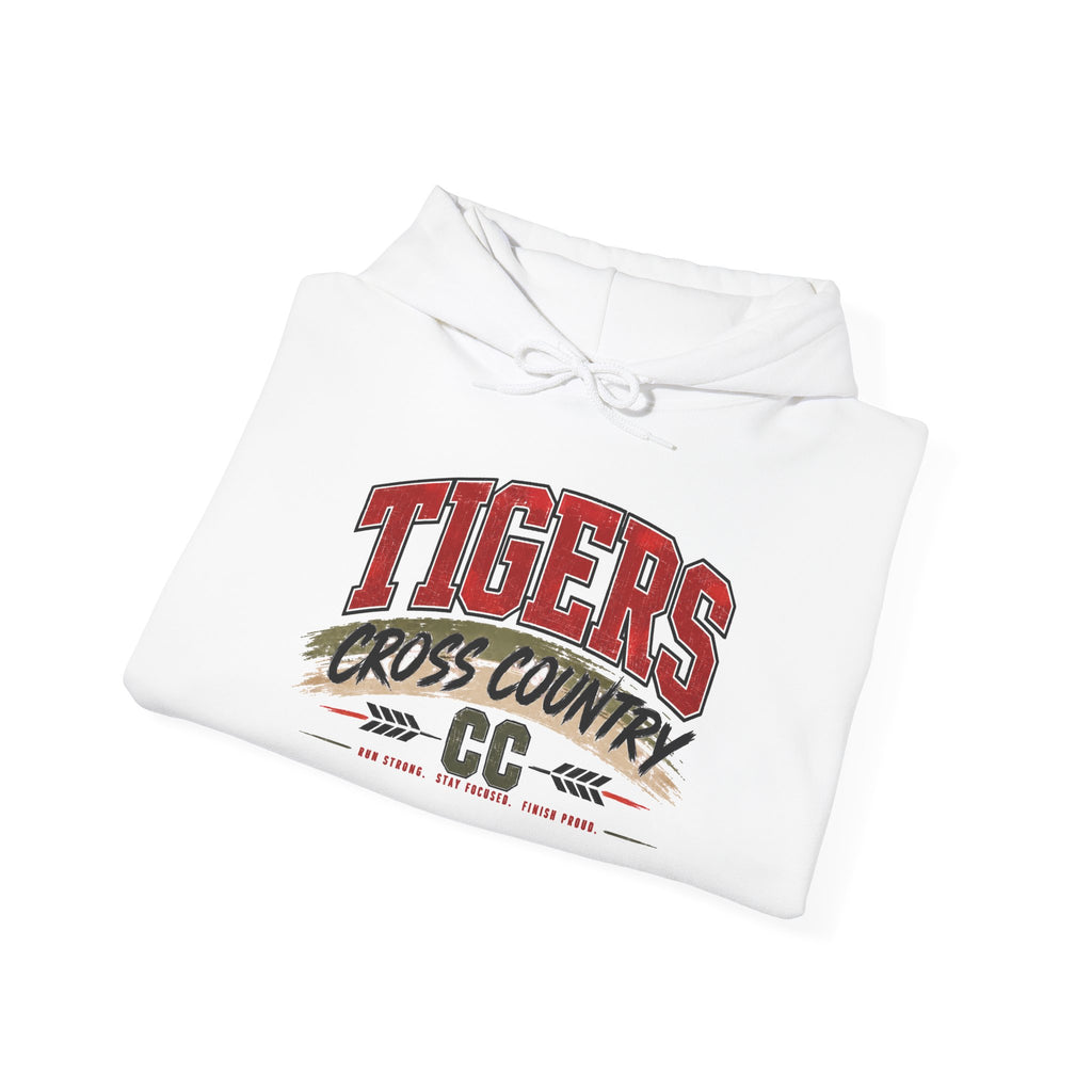 Tigers Cross Country Hoodie-Athletic Spirit Pullover