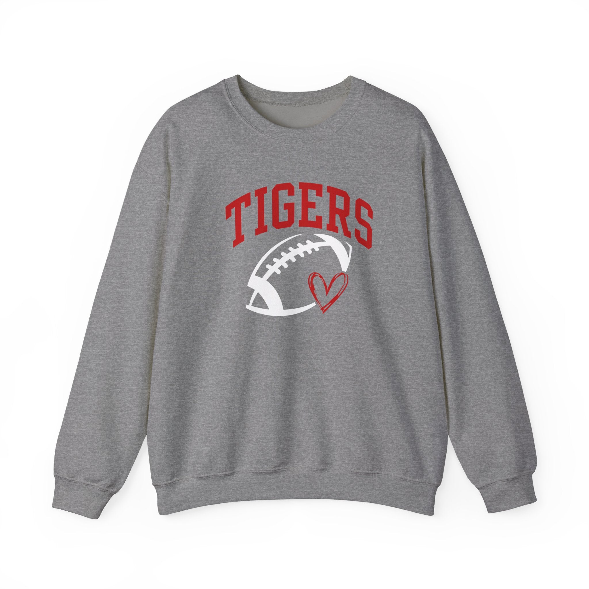 Tigers Football Crewneck Sweatshirt/Game Day Spirit Wear