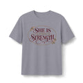 She Is Clothed in Strength Christian T-Shirt