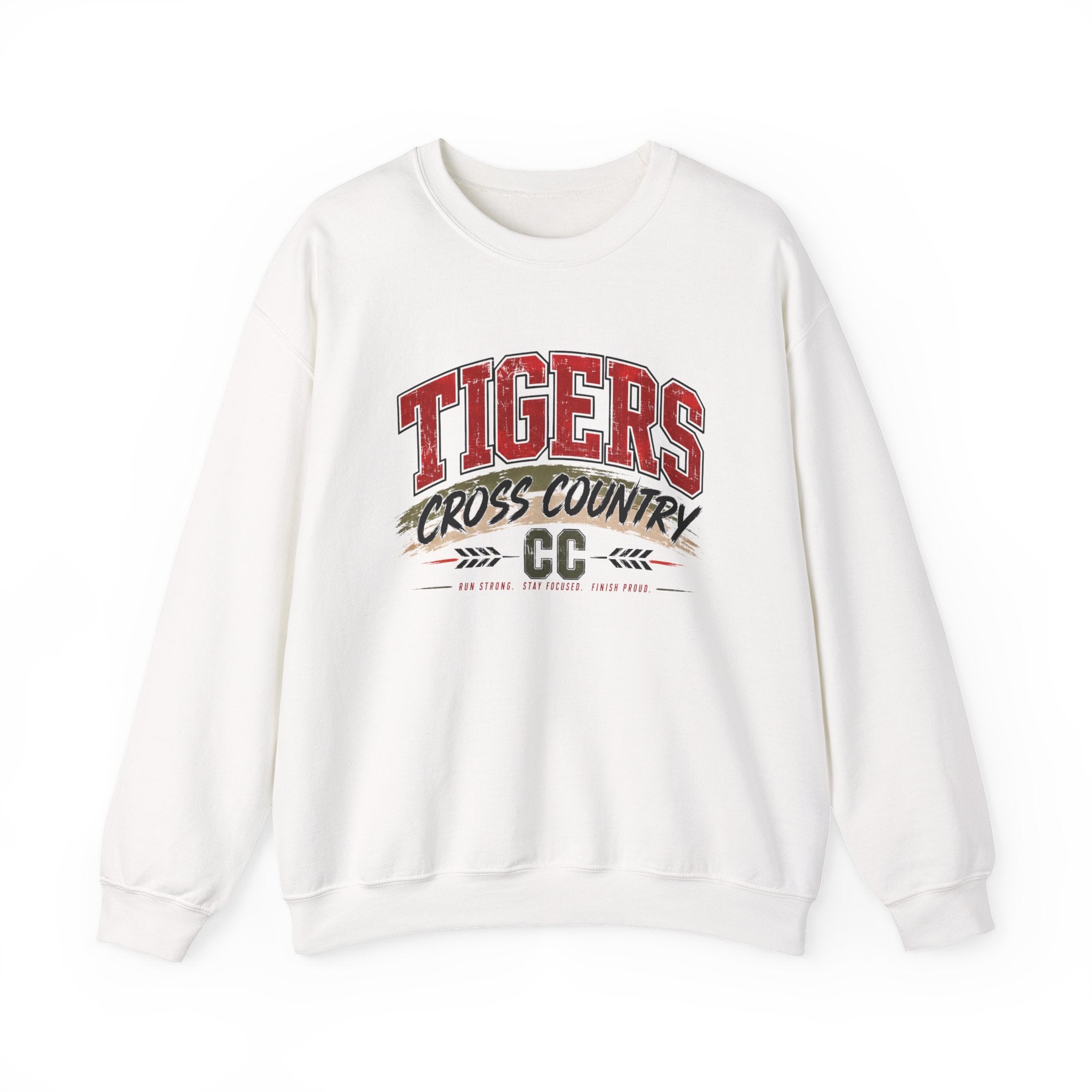 Tigers Cross Country Crewneck Sweatshirt