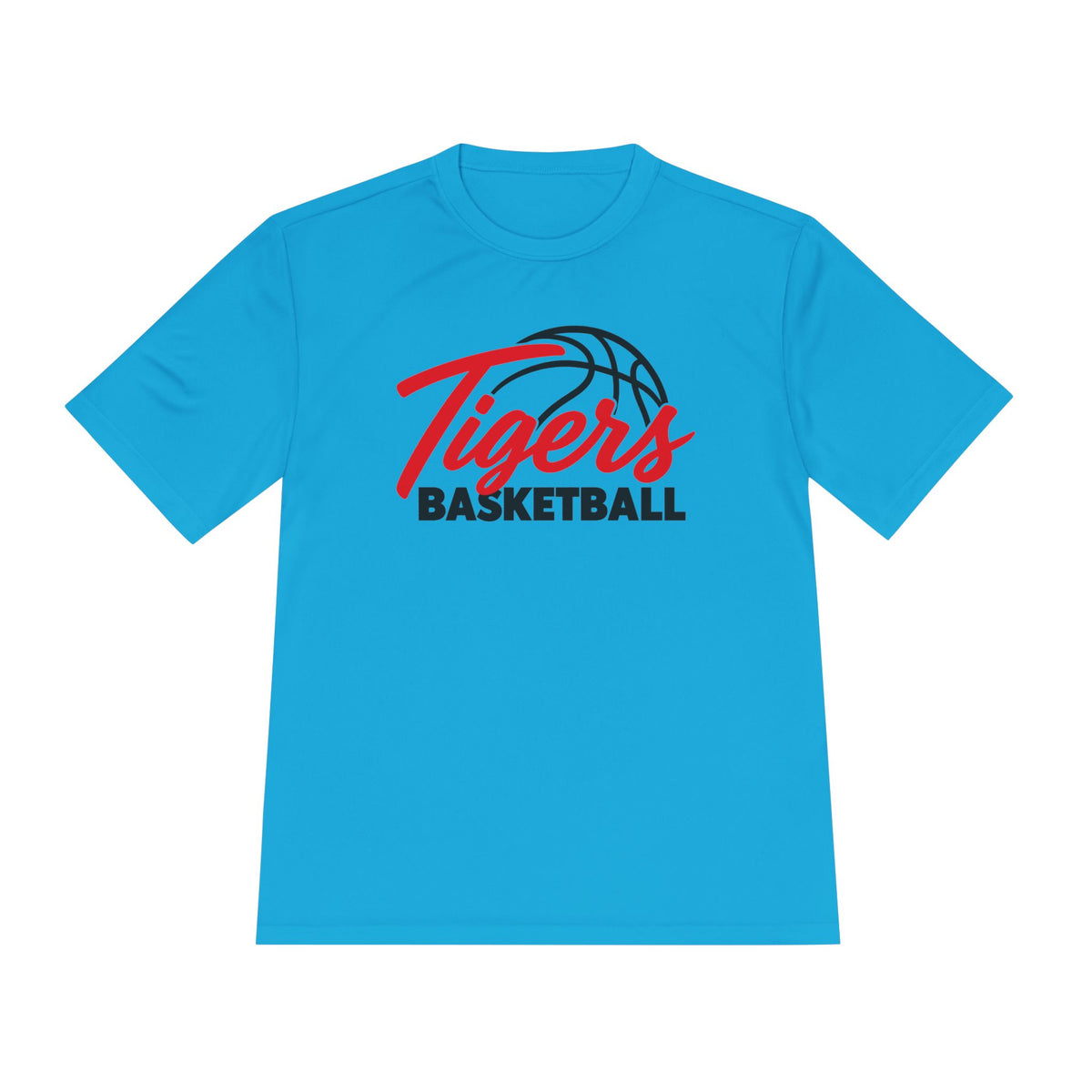 Tigers Basketball Tee — Moisture-Wicking Performance Shirt