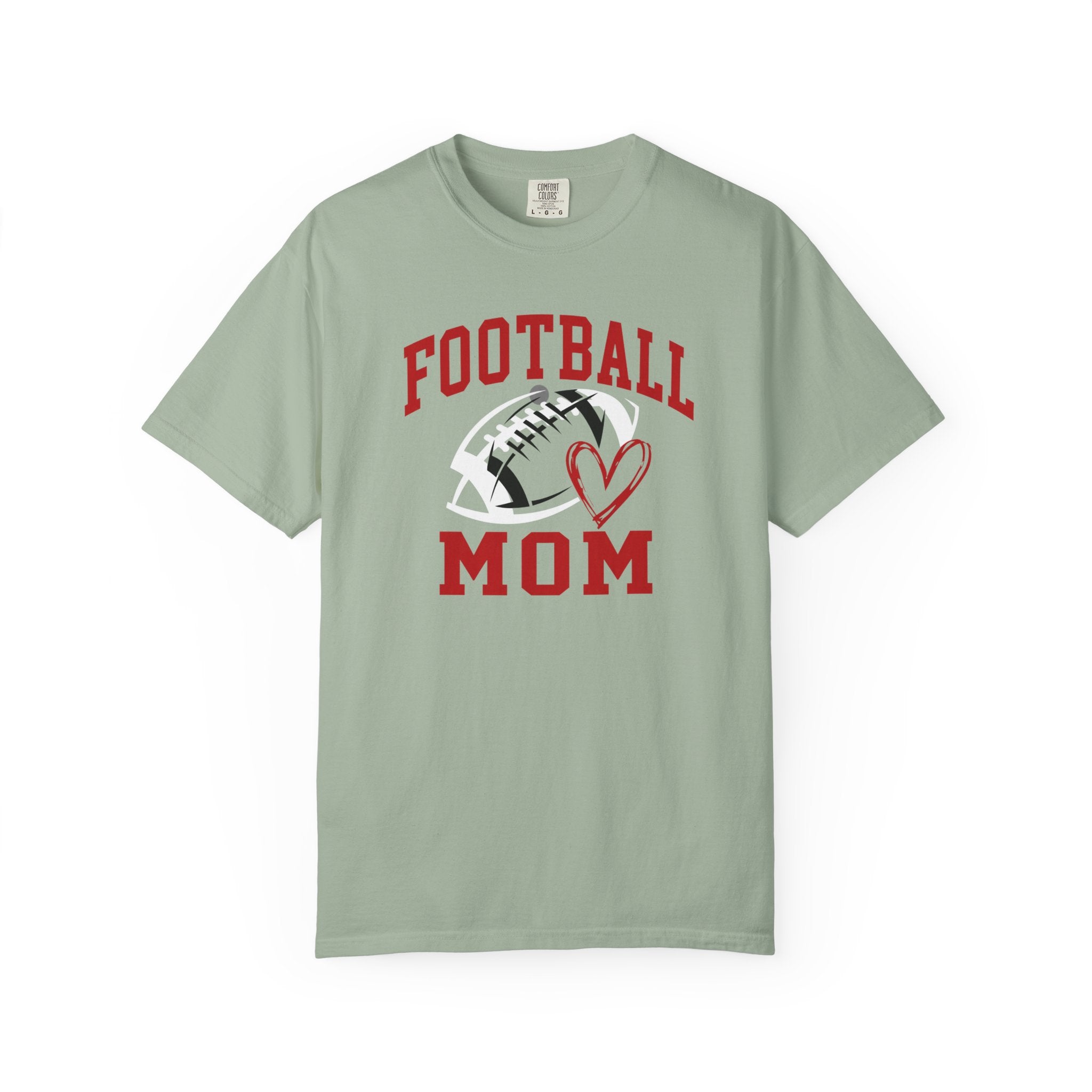 Football Mom Garment-Dyed T-Shirt