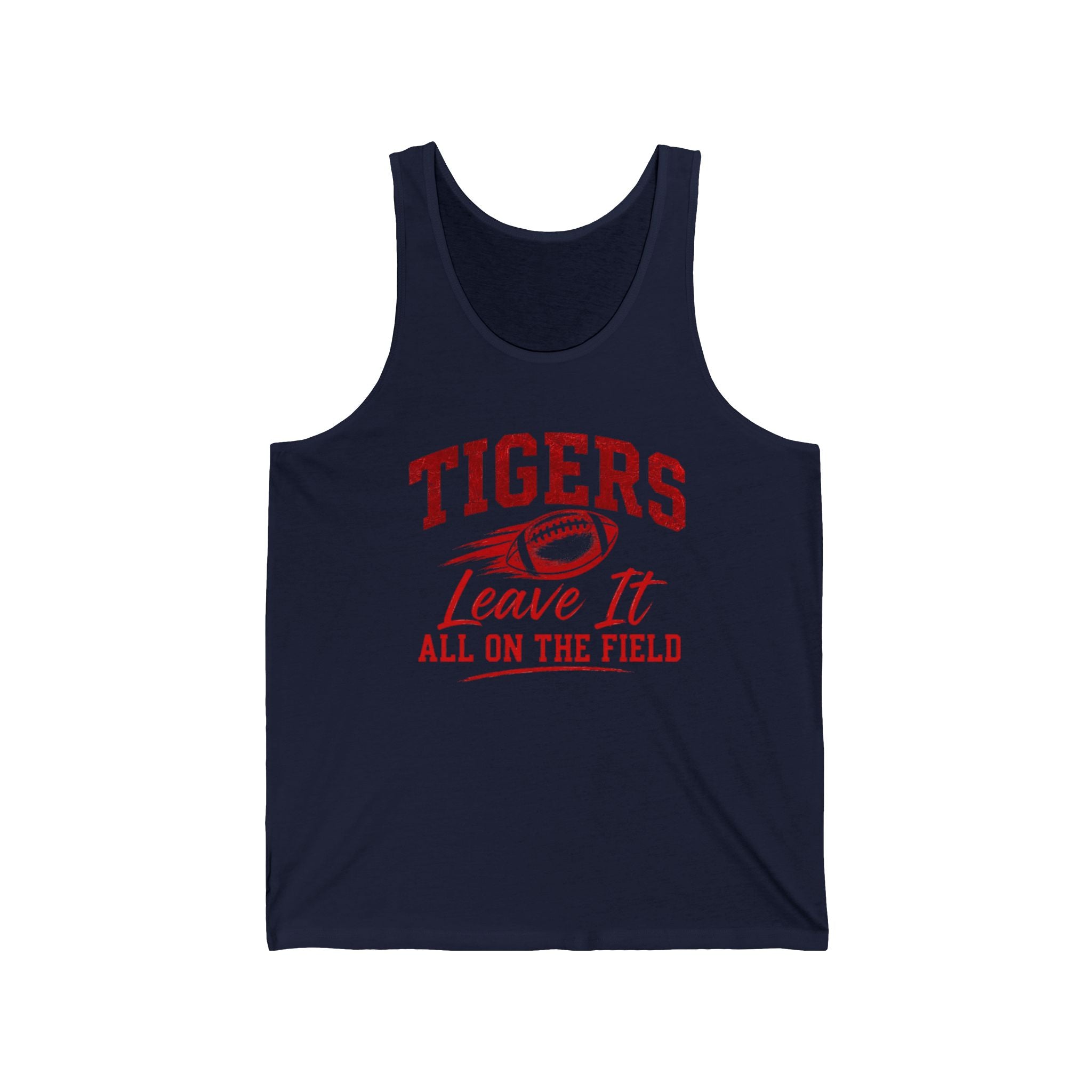 Tigers Leave It All On the Field Football Tank