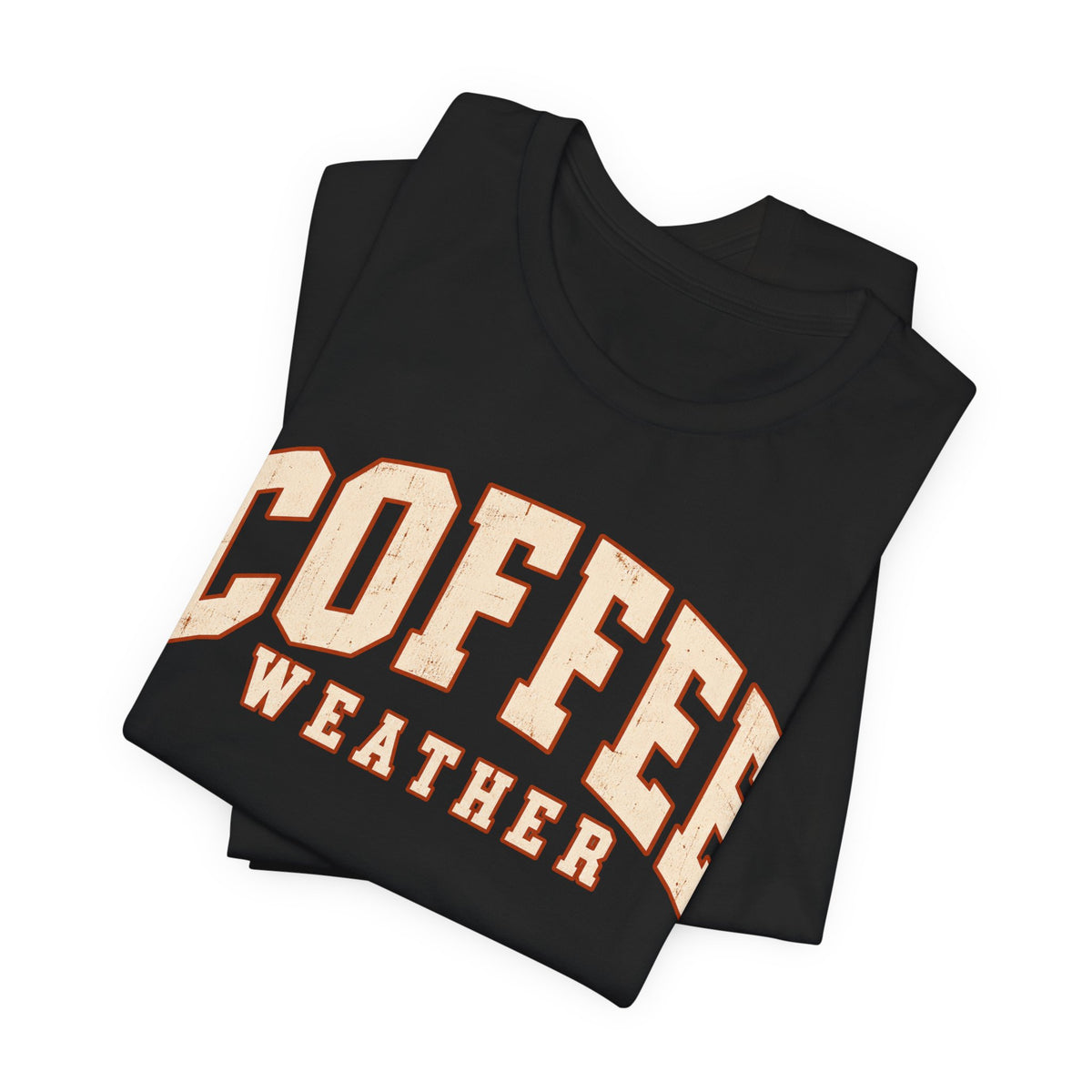 Coffee Weather T-Shirt - Vintage Collegiate Fall Graphic Tee
