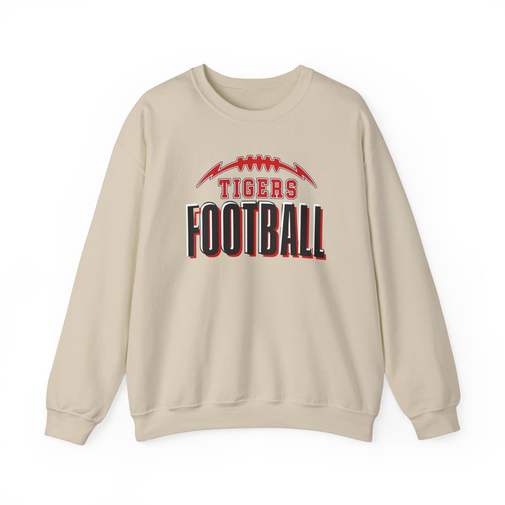Tigers Football Crewneck Sweatshirt/Game Day Spirit Wear