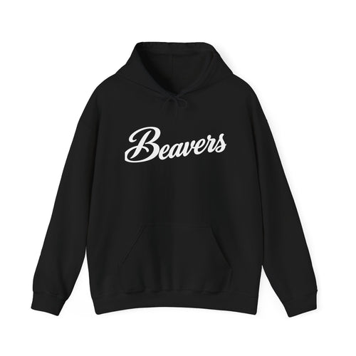 Beavers Script Hoodie - Classic Team Pullover
