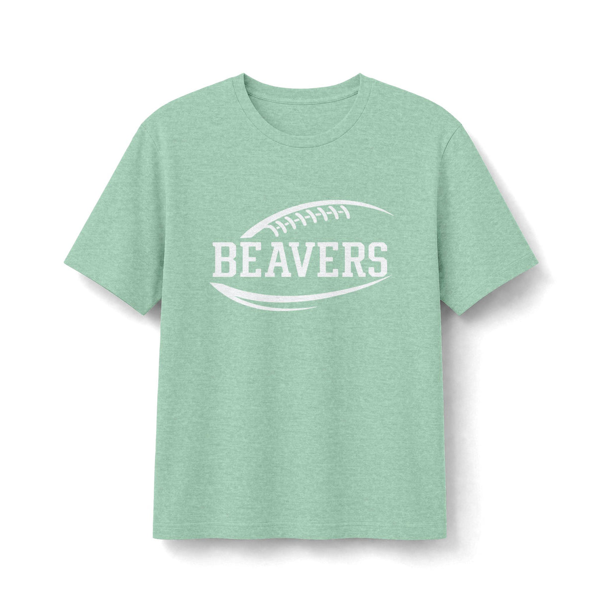 Beavers Football Tee-Vintage Collegiate CVC