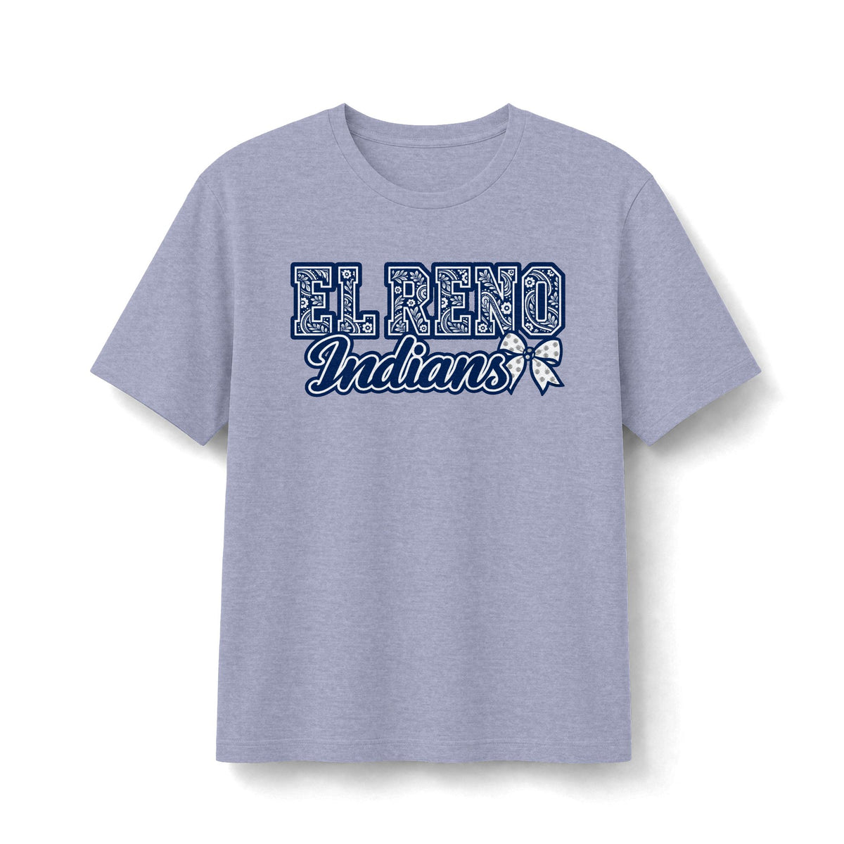 El Reno Indians Patterned Graphic Tee