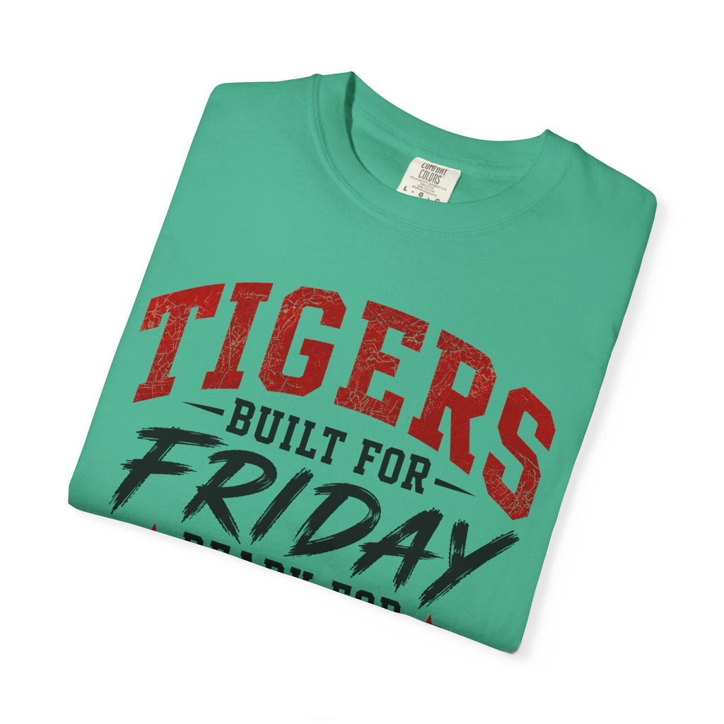 Tigers Built for Friday Football T-Shirt — Ready for Victory