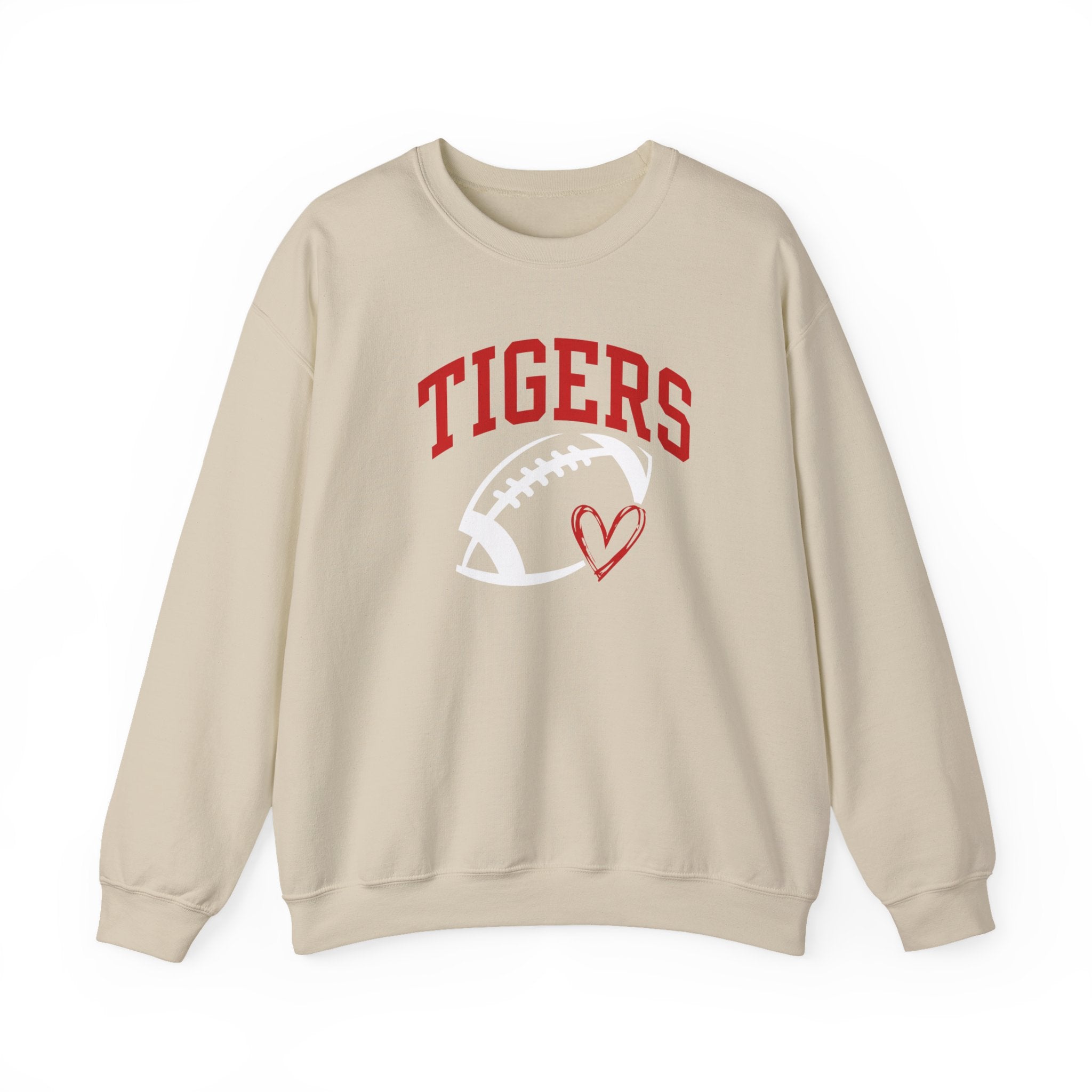 Tigers Football Crewneck Sweatshirt/Game Day Spirit Wear