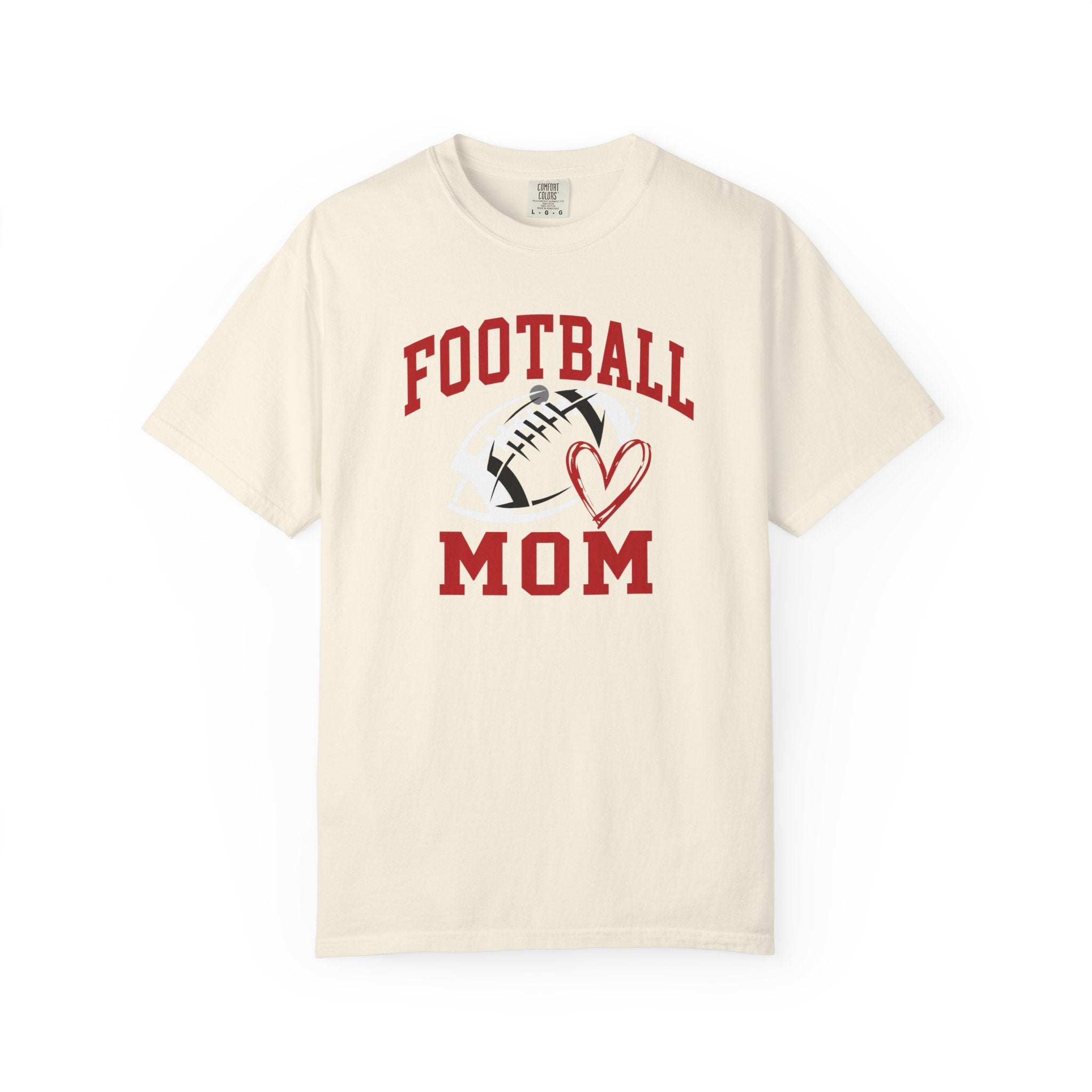 Football Mom Garment-Dyed T-Shirt