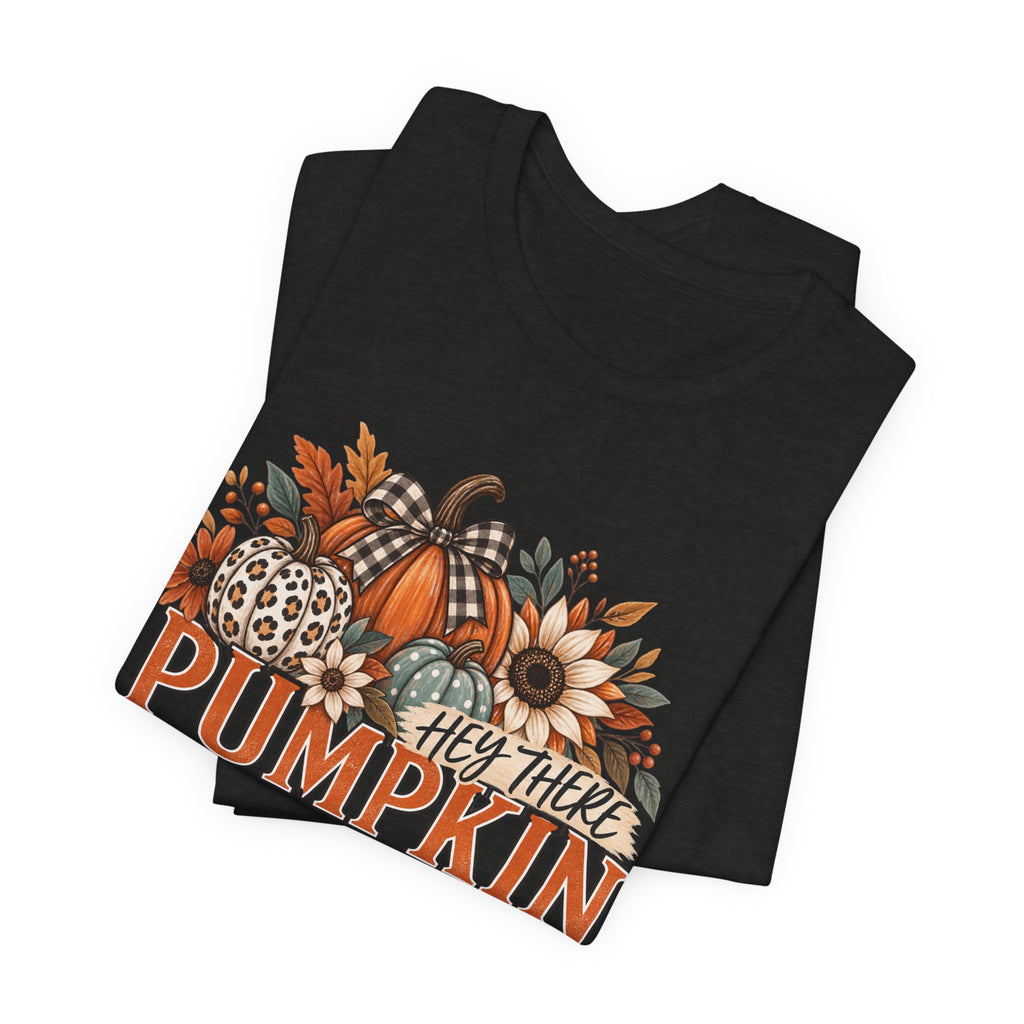 Hey There Pumpkin Leopard & Gingham Fall Tree