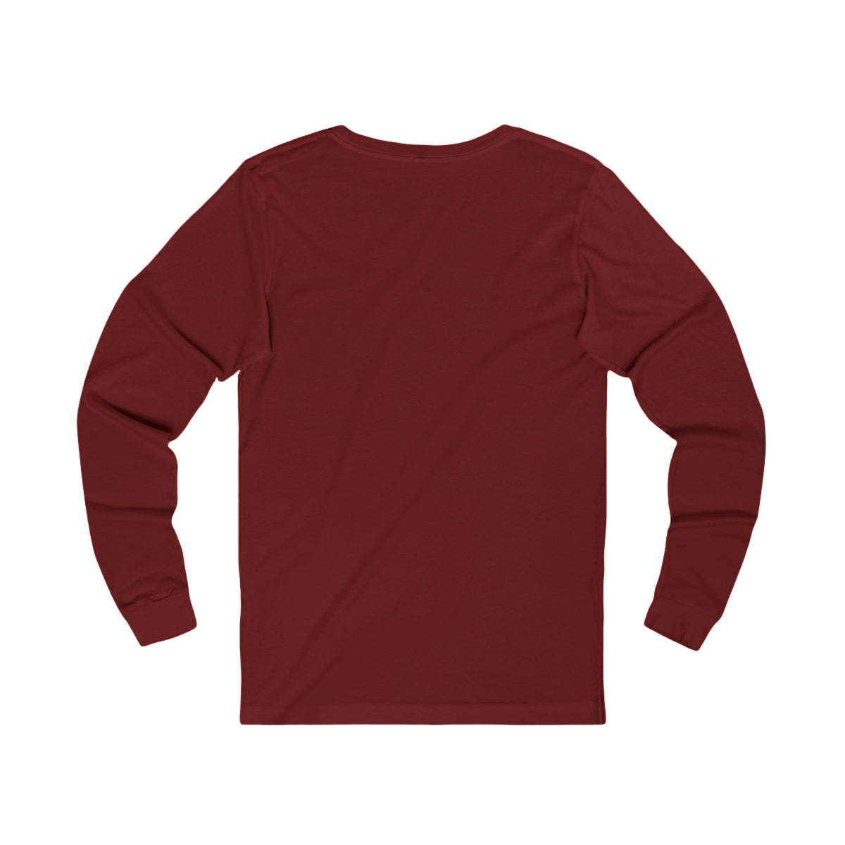 Camo Cross Long Sleeve Tee-Bella+Canvas