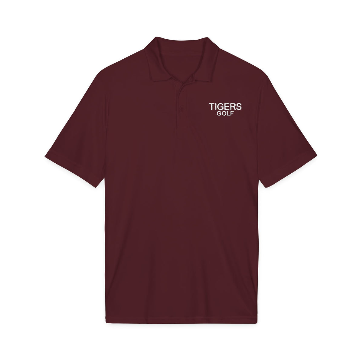 Tigers Golf Embroidered Polo - YOUR game, YOUR colors