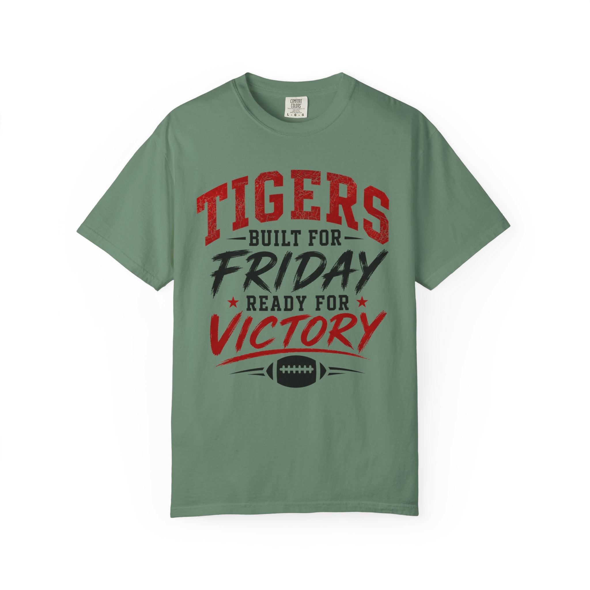 Tigers Built for Friday Football T-Shirt — Ready for Victory