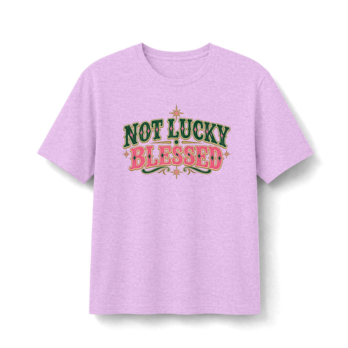 Not Lucky, Blessed Retro Faith Tee