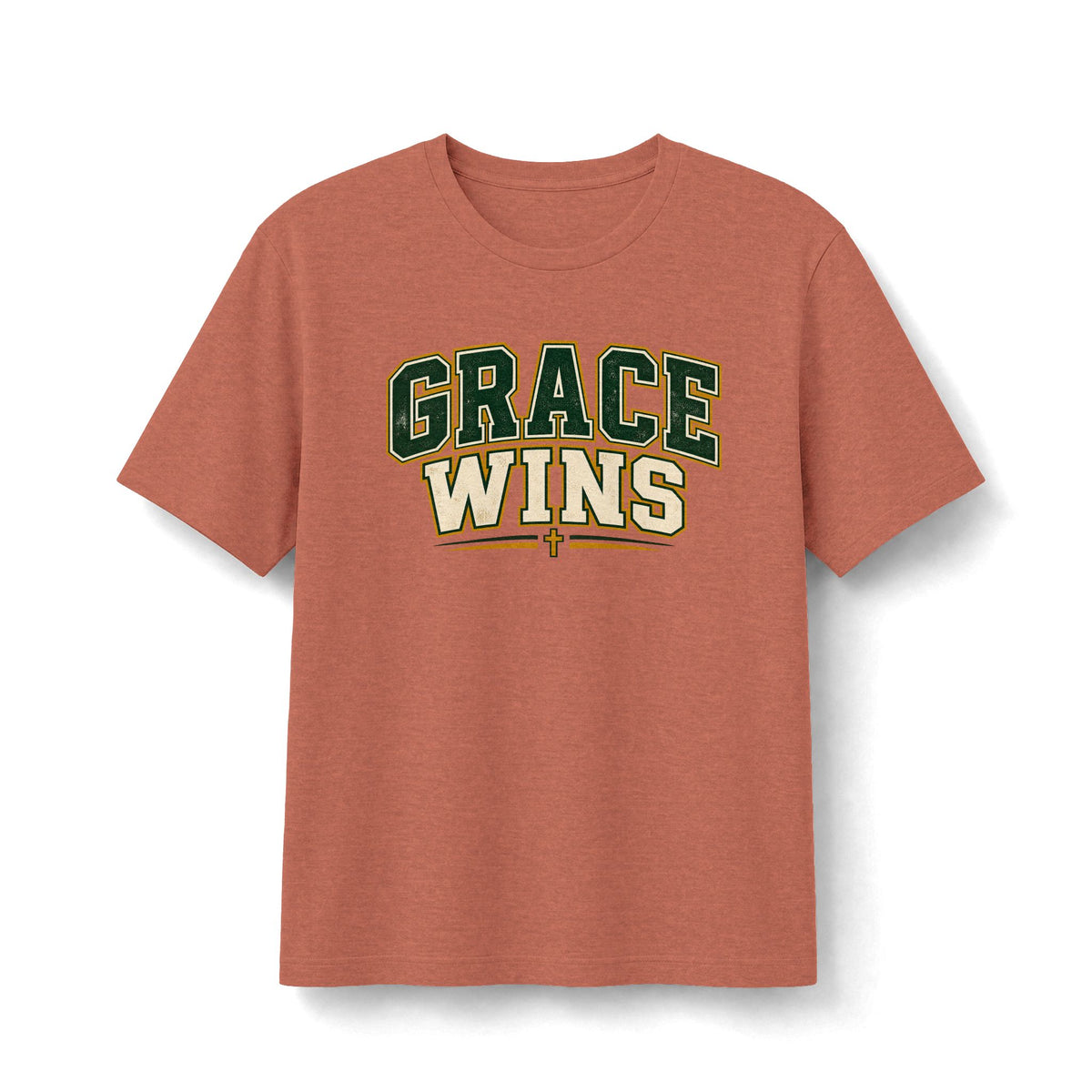 Grace Wins Vintage Christian T-Shirt